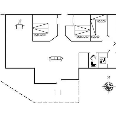 Casa de Férias Alina - 1km From The Sea By Interhome Molby
